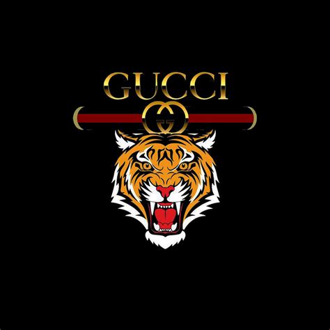 gucci tiger animal logo.